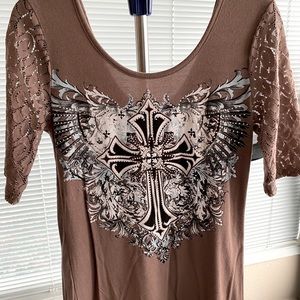 Blouse. Long in length.